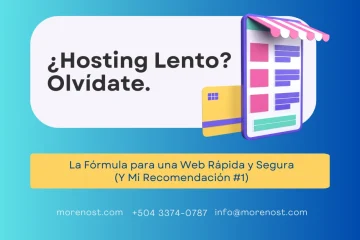 ¿Hosting Lento Olvídate. La Fórmula para una Web Rápida y Segura (Y Mi Recomendación #1)